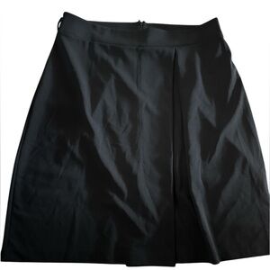 Black Worthington Skirt with pleat in front size 16